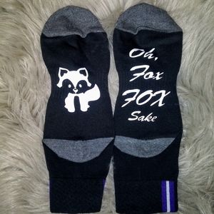 🐶 2 for $12 🐶 Oh For Fox Sakes Socks